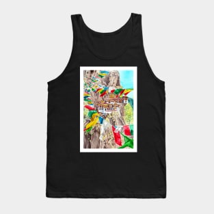 Bhutan, Himalayas Tank Top